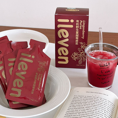 ileven有机野生蔓越莓原浆有机野生蔓越莓原浆鲜果健康饮品果汁