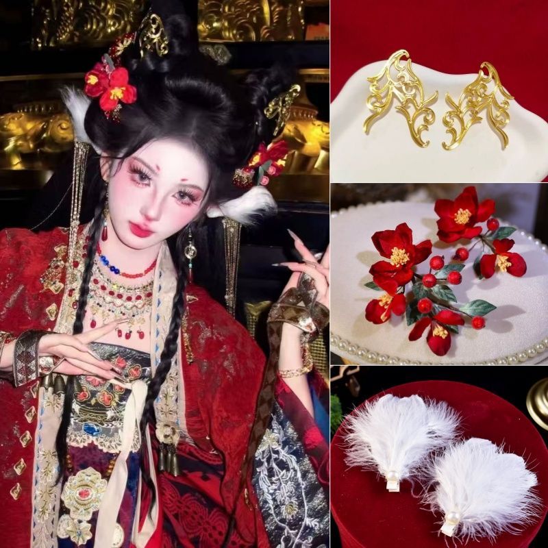 子夜归田曦薇武桢猫公同款配饰品