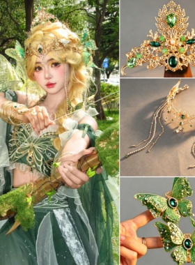 精灵公主发箍花仙子头饰异域风