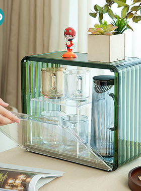 高颜值轻奢喝水杯子水杯家用套装客厅耐高温玻璃水壶套装礼盒送人