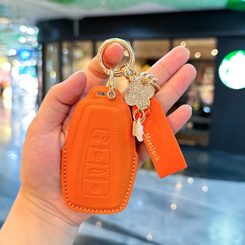 适用吉利钥匙套星瑞壳帝豪星越l博越扣缤越瑞车icon远景x6几何3包