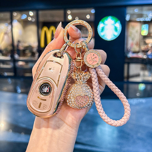 别克君威钥匙套昂科威plus昂科拉gx旗车gl8威朗新壳凯越包微蓝6扣