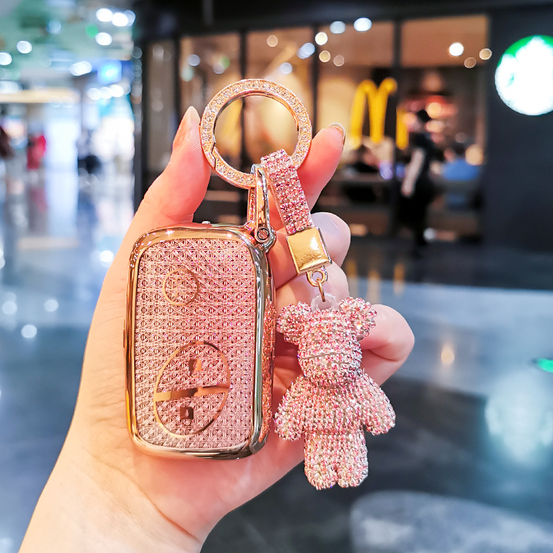 雷克萨斯钻石纹钥匙套