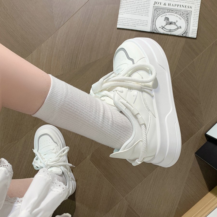 回力网面爆款小白鞋女