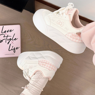 回力樱花粉甜妹小白鞋女2026爆款配裙子穿的学生板鞋时尚可爱鞋子