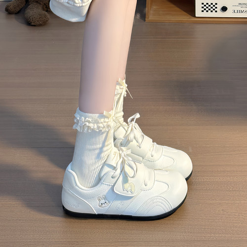 回力平底魔术贴德训鞋女款