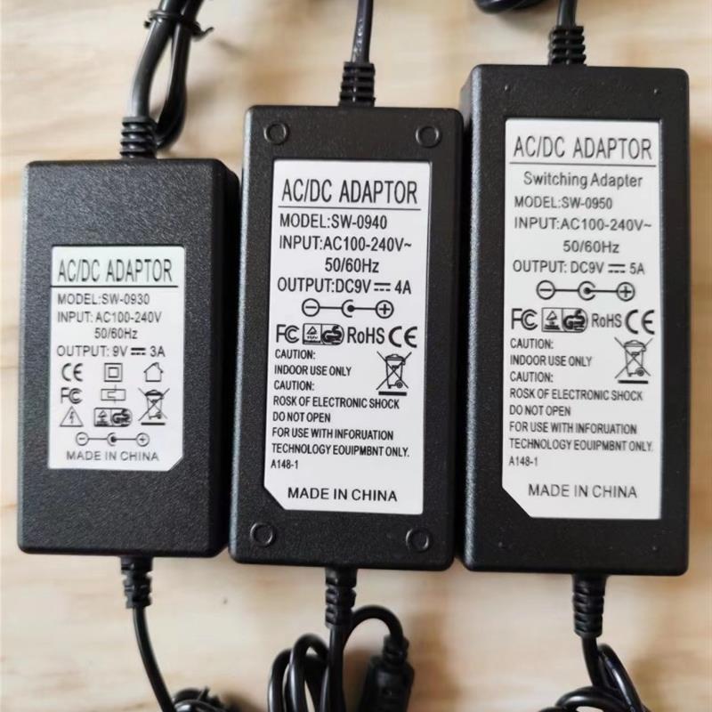 大功率9V3A电源适配器9V5A4A3.5A2.5A2A刷卡机DC直流电源线3000mA