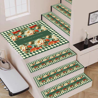 美式硅藻泥自粘防滑楼梯踏步垫