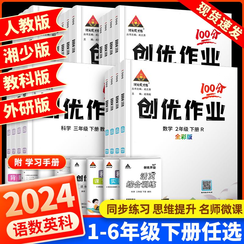 2024版创优作业100分同步练习册