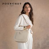 SOFT中号斜挎包法国原创设计新款 POURCHET 宝榭BRIDE 女士单肩包