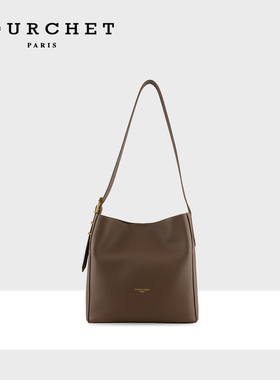 文咏珊同款 POURCHET/宝榭中号自由流浪包法国原创设计女士单肩包