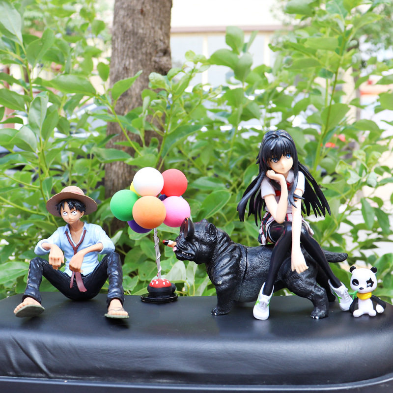 车内摆件路飞雪乃手办桌面模型车载装饰汽车中控台摆件小人动漫属于什么档次？
