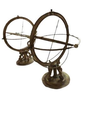 大型景区铸铜浑天仪雕塑校园浑天仪地动仪模型摆件科技馆地震仪