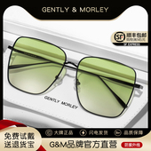 赵今麦同款 GM墨镜女大框彩色太阳镜防紫外线大脸显瘦防晒2025新款