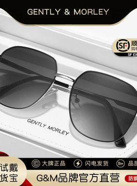 飞行员太阳眼镜男士高级感开车专用2025新款防紫外线偏光驾驶墨镜