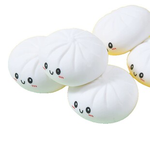 新品Giant Dumpling Squishy 超大号包子捏捏乐玩具仿真包子