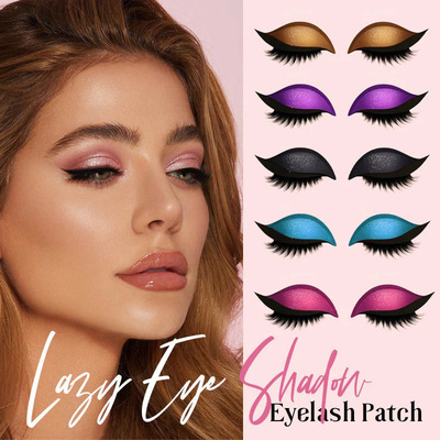 Lazy Eye Shadow Eyelash Patch懒人眼影睫毛贴