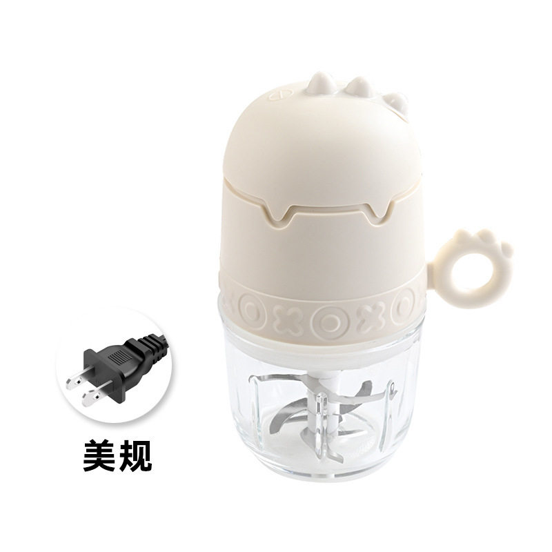 辅食机110V现货宝宝婴儿半自动小型多功能研磨绞肉打泥搅拌料理机