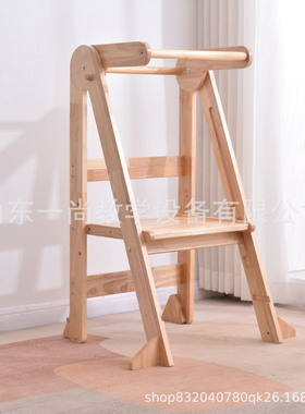 儿童学习塔蒙氏宝宝洗手台阶洗漱梯learning tower可折叠踏脚凳