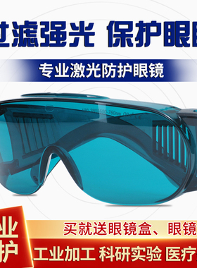 IPL激光防护眼镜E光美容opt脱毛嫩肤640650nmLED红光护目大小排灯