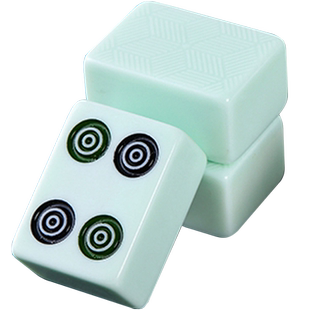 雀晨仿玉石色麻将牌麻将机专用麻雀牌小号中号大号麻将牌家用