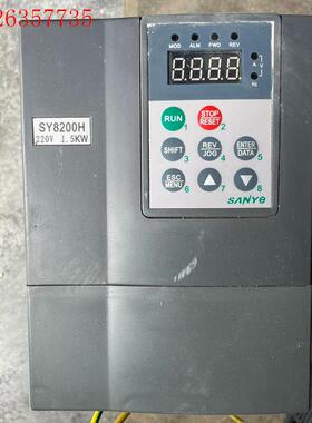 拆机sanye变频器sy8200h-2s1r5g(议价)