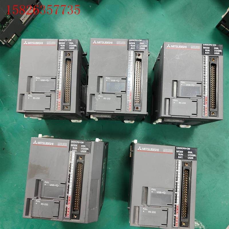 三菱L系列PLC L02SCPU-CM,实物拍摄成色漂亮,数(议价)