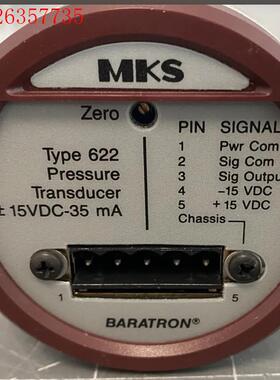MKS 622A02TAE Baratron压力传感器2 T(议价)