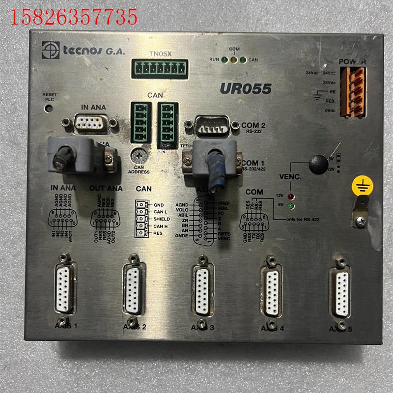 拆机  TECNOS G.A.银瑞玻璃切割机控制器 H2UR(议价)