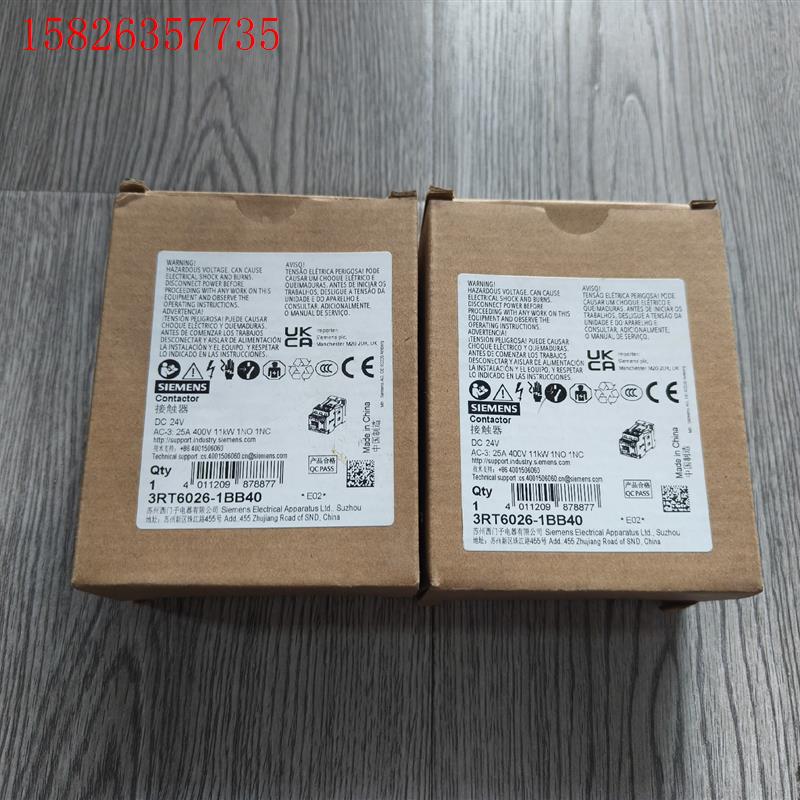 西门子接触器3RT6026-1BB40(议价)