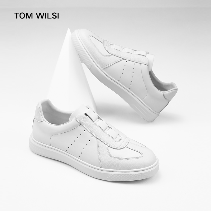 TOMWILSI男士一脚蹬休闲板鞋