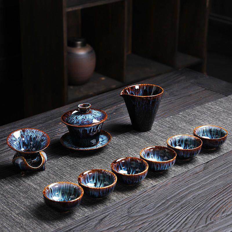 窑变功夫茶具小套泡装家