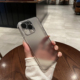 umj适用于iphone16pro手机壳磨砂玻璃壳新款 14proMax苹果15pm简约半透明12全包防摔13防汗防指纹保护套壳男女