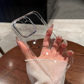 umj适用于iphone17pro手机壳17Air抗黄升级16pm透明苹果15proMax新款 超薄硬壳13简约高级12防摔14保护套男女