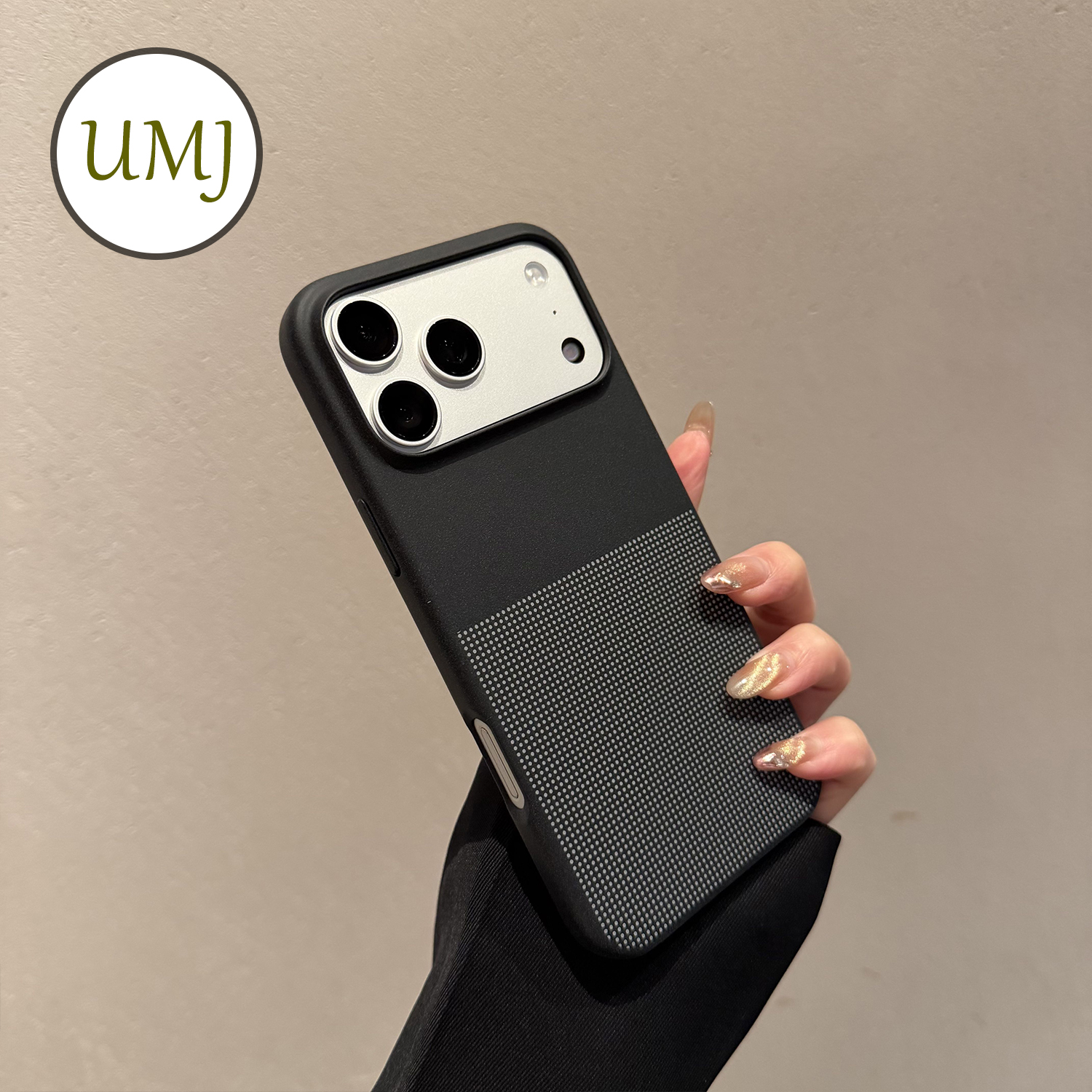 【岩砂手感】适用于苹果手机壳