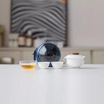 旅行茶具套装一壶二杯家用办公室
