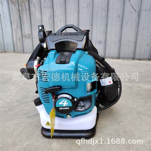 背负式汽油吹风机 小型园林吹叶机 路面清理吹尘机视频