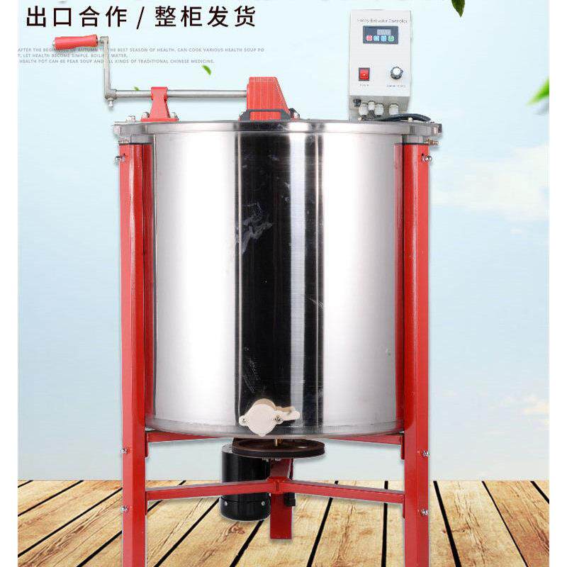 舜昶电动六框自翻304不锈钢内框摇蜜机自动翻脾养蜂工具分离蜂