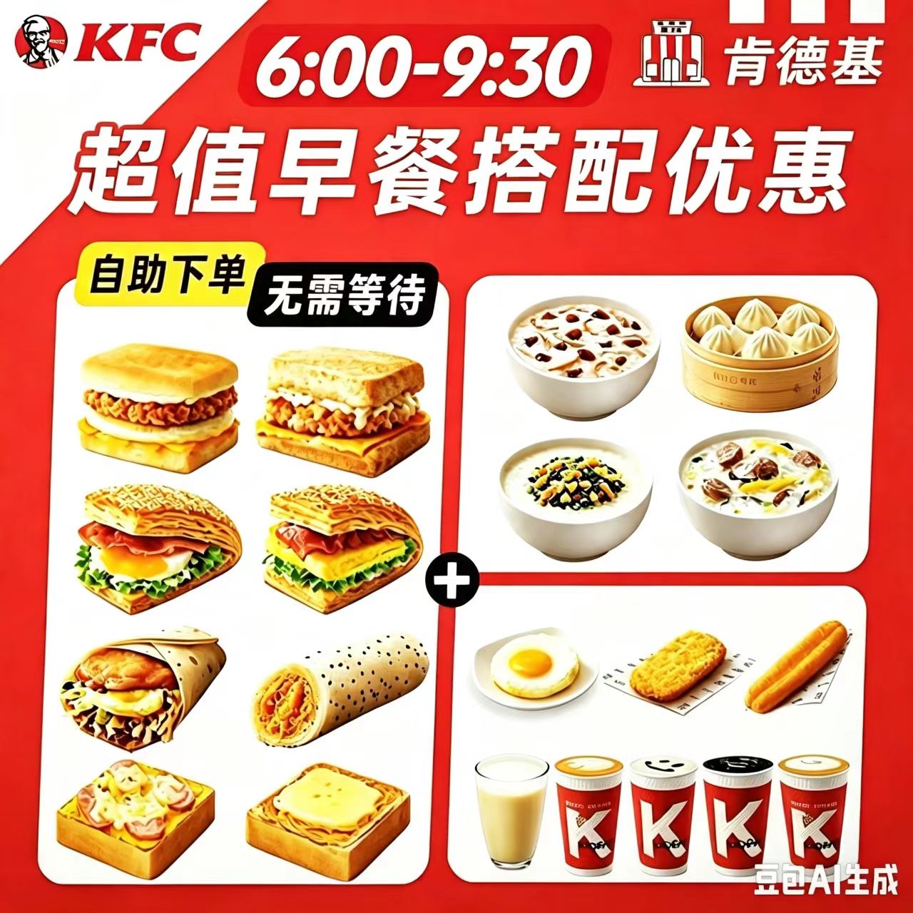 肯德基早餐代下单全国通用优惠卷图片