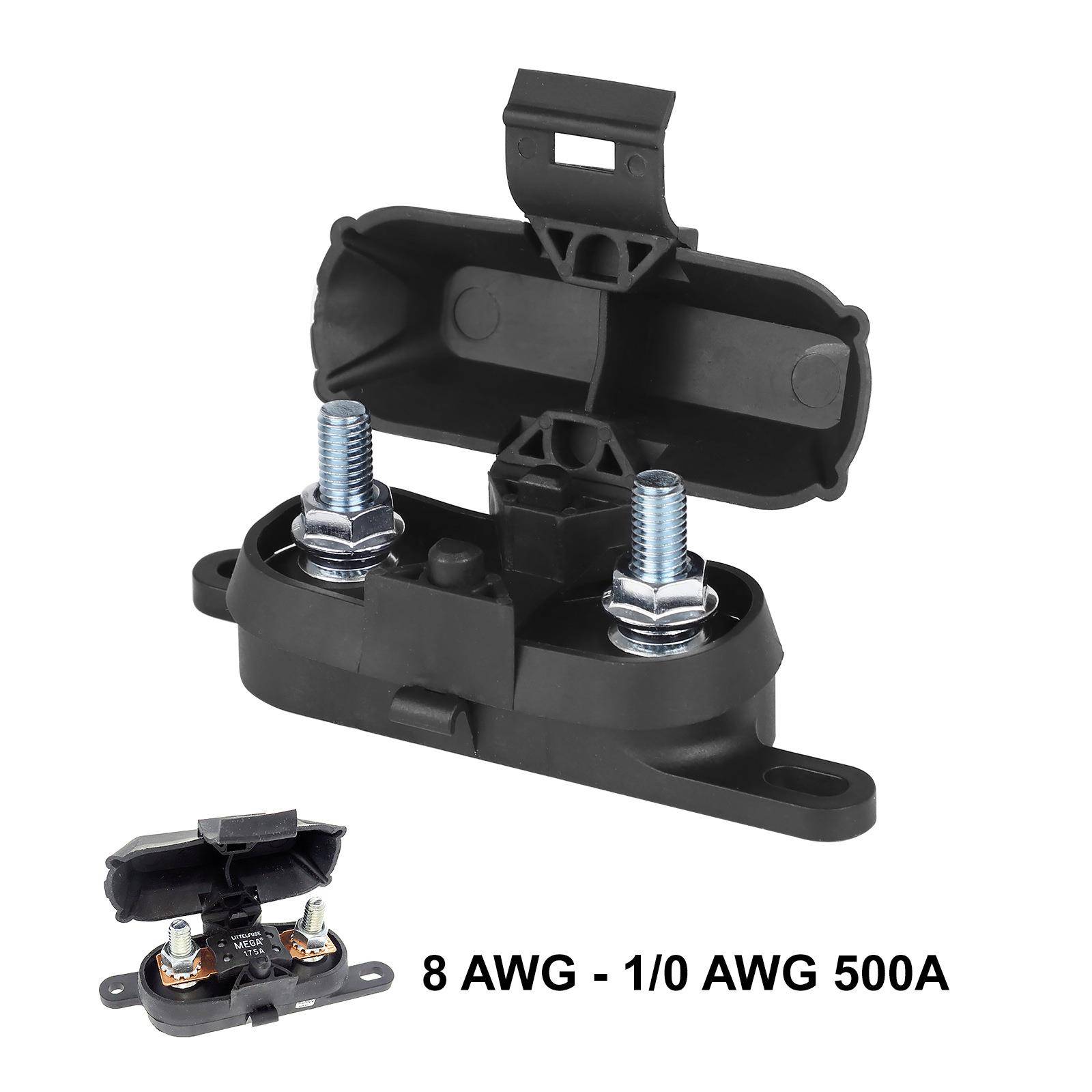 500A8AWG至1/0AWG螺栓式自动保险丝