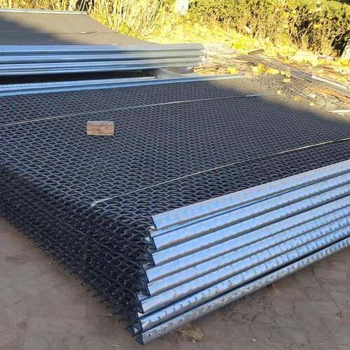 现货折弯包边黑钢编织矿筛网防护网筛砂石料震动筛网锰钢筛网