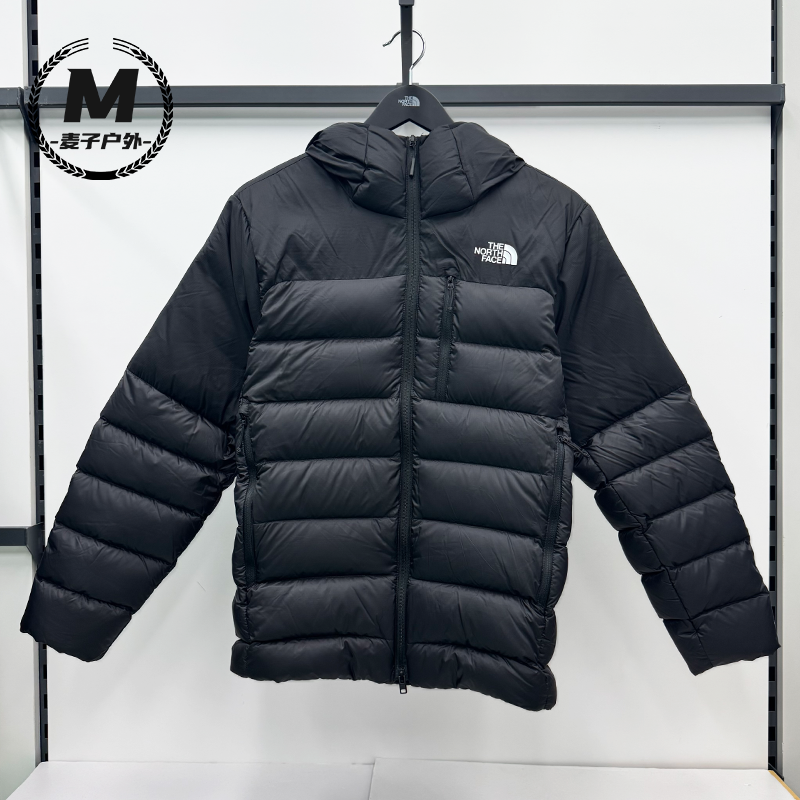 北面轻量鹅绒羽绒服男防泼