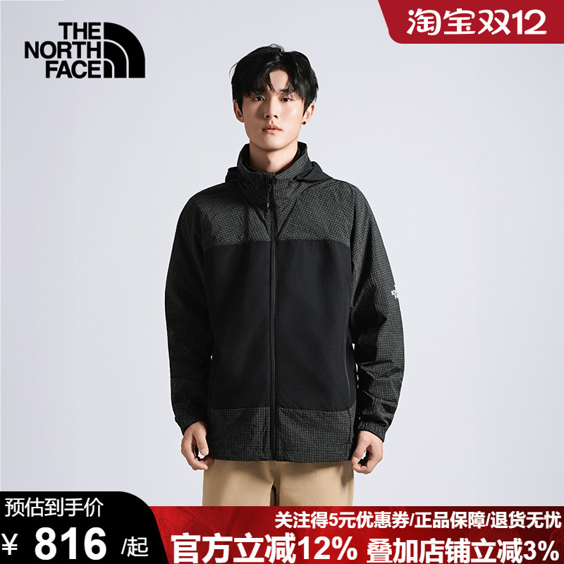 TheNorthFace北面户外男士防泼水防风休闲连帽外套25秋冬新款8ENF