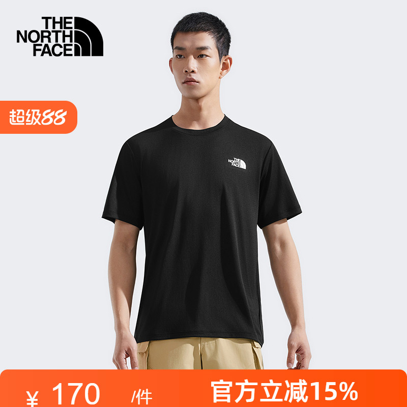 TheNorthFace北面男速干衣短袖T恤25春夏运动户外吸湿透气8DG6