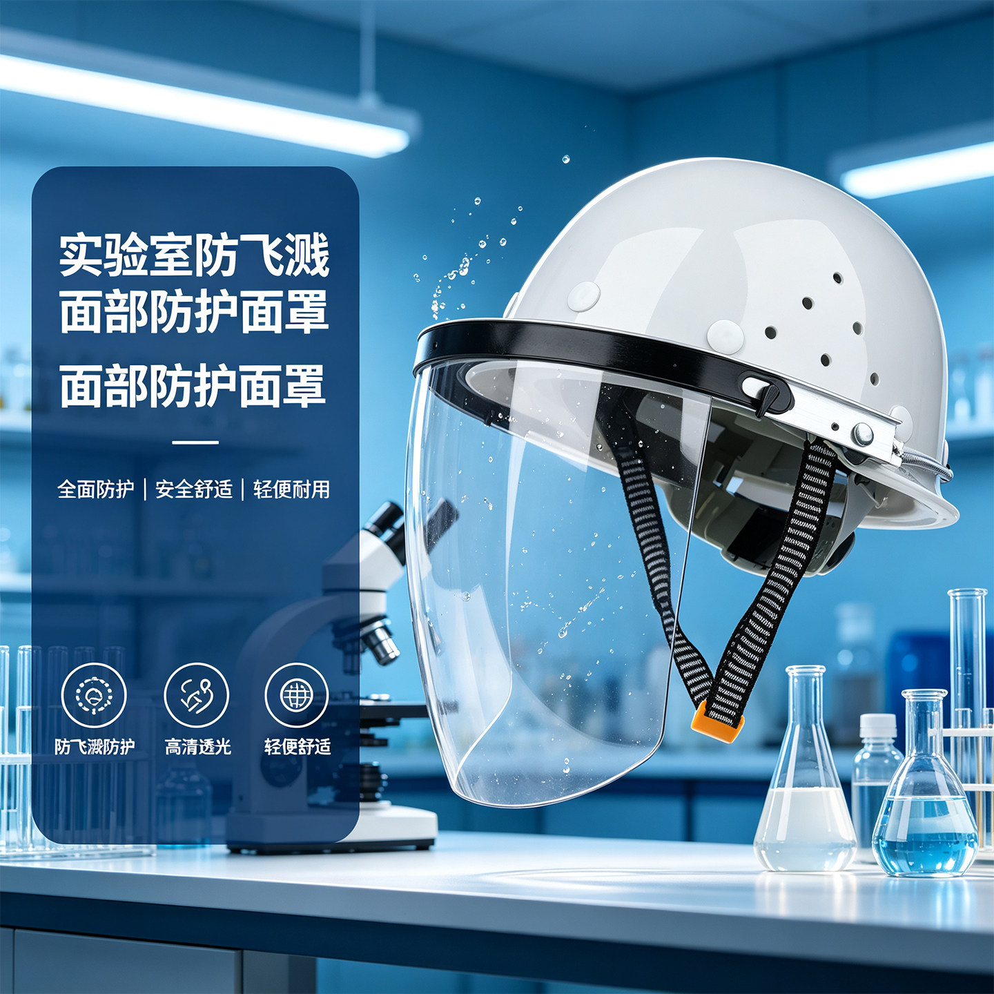 防酸碱实验室面罩防腐防护化工