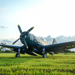 航模飞机 FMS 1700mm F4U V3海盗战斗机模型遥控电动大型拼装