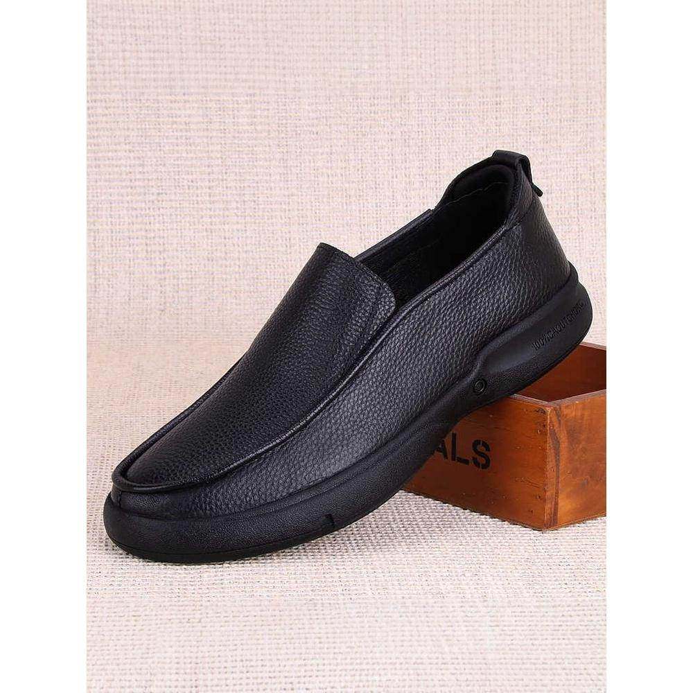 乐福鞋高级感男士厚底皮鞋透气轻便2025新款真皮豆豆鞋男头层牛皮,流行男鞋,休闲皮鞋,淘宝优惠券,粉丝福利购,淘宝优惠卷