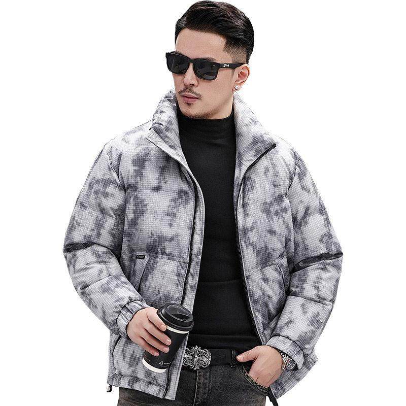 香港2025新款羽绒服男短款加厚保暖白鸭绒外套冬季时尚连帽外套,男装,羽绒服,淘宝优惠券,粉丝福利购,淘宝优惠卷