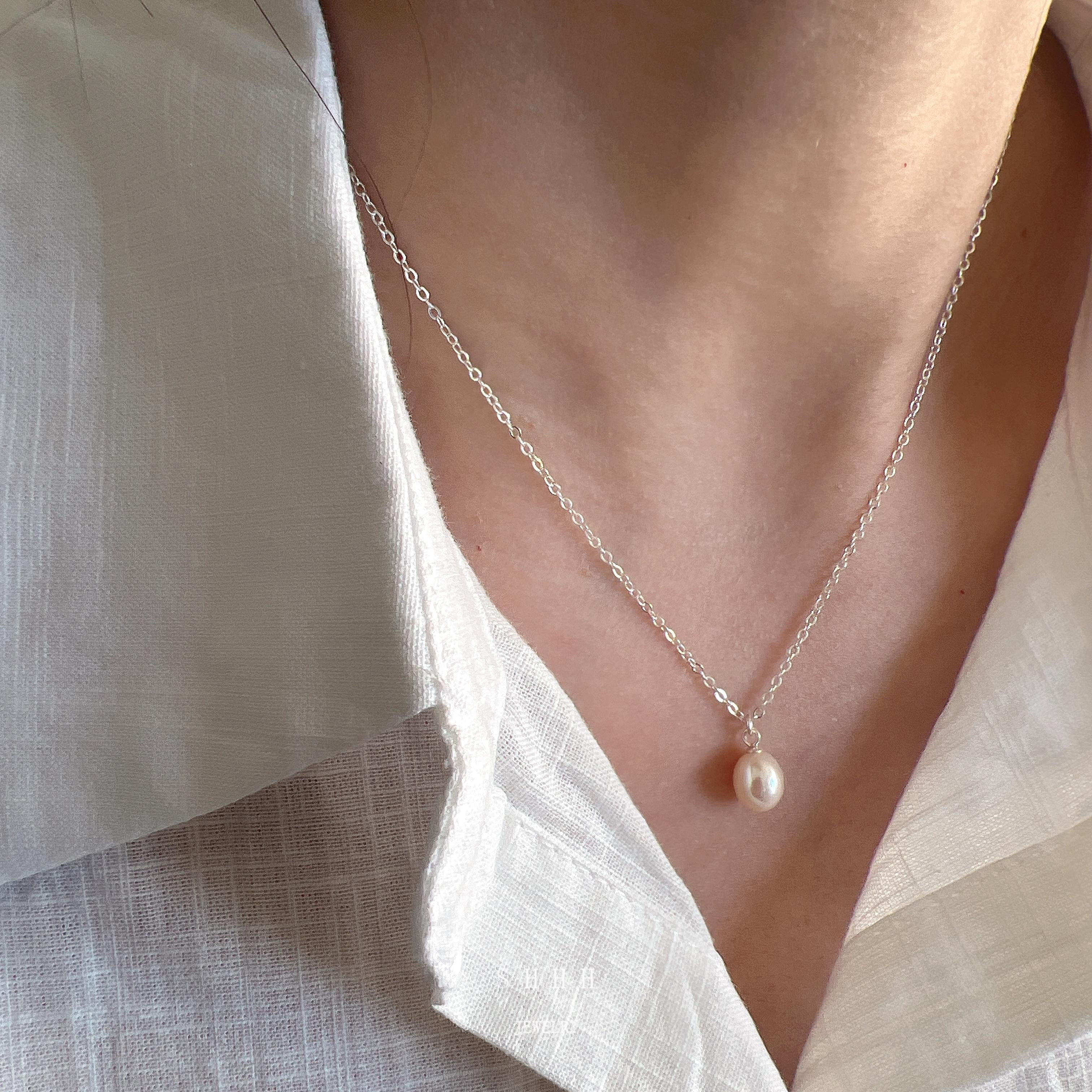 珍珠项链2024新款秋冬百搭