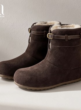 BAKERLOO内增高加绒博肯保暖雪地鞋BS243